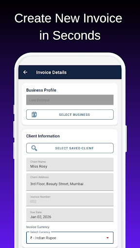 Simple Invoice Generator