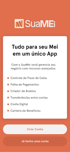 Android application SuaMEi- Gestão de PJ MEI/ME screenshort