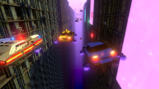 Bild 1 Cyberpunk Racing: Flying Racer android