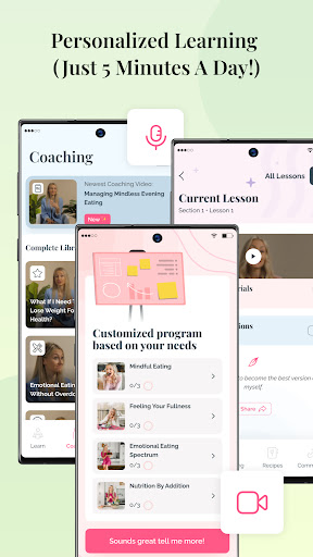 Android application SociEATy: Intuitive Eating App screenshort