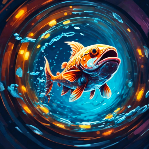 Blue Swirl: Endless Swimming logo