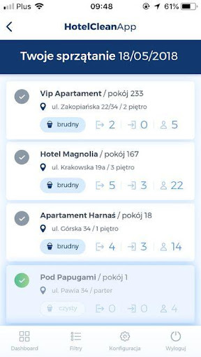Housekeeping - Hotel Clean App Screen 2
