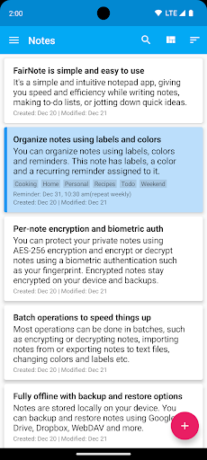 FairNote - Fast Notepad Notes - Productivity - apps