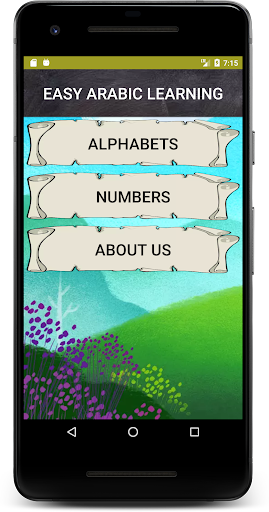 Easy Arabic Learning Screen 2