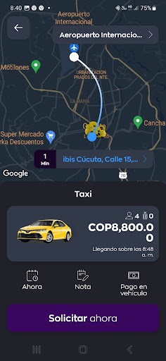 Radio Taxi Cone Screen 3