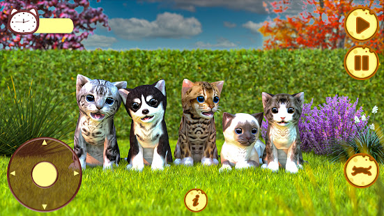 Cute Cat Simulator Games u2013 Family Pet Kitten 1.0.3 APK screenshots 6