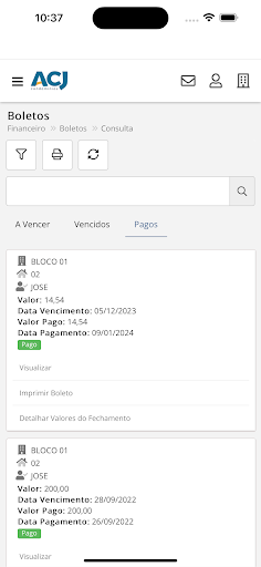 ACJ Condomínios Screenshot 4 - AppWisp.com