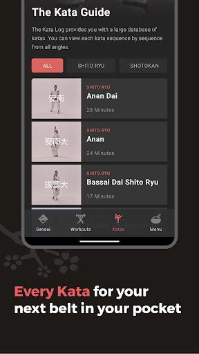 Screenshot of Dojo Athletics