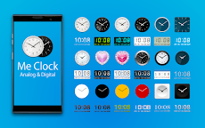 時計ウィジェット 〜 Me Clock Widget2 ～のおすすめ画像1