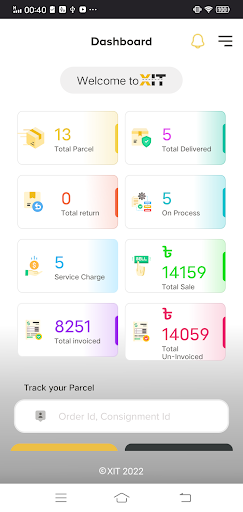 XIT - Merchant app Screen 3