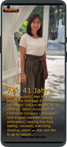 Android application Thaifrau Dating screenshort