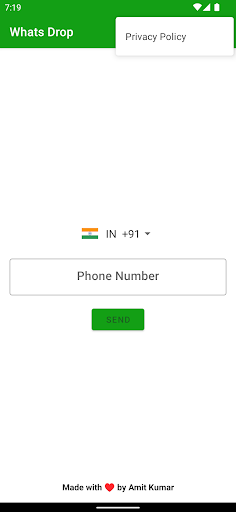 WhatsDrop Screen 2