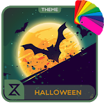Cover Image of Download Halloween Moon (Xperia Theme) 6.0.1 APK