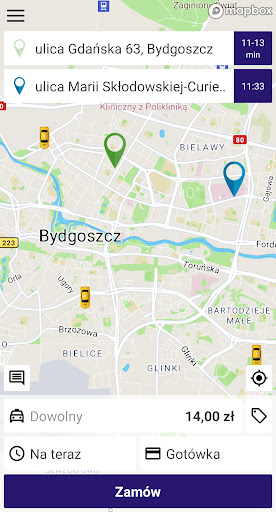 Express Taxi Bydgoszcz Screen 2