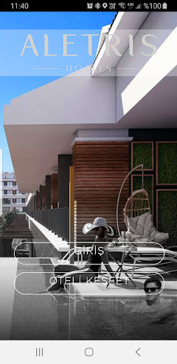 Android application ALETRIS HOTELS screenshort