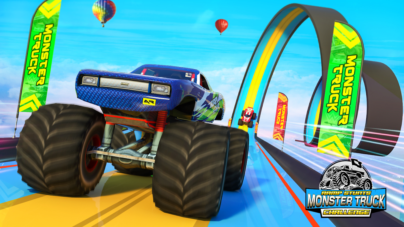 Monster Truck Racing Car Games 