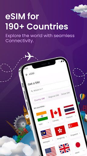Prune: SIM Cards & Travel eSIM Screenshot 1 - AppWisp.com