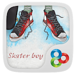 Cover Image of ดาวน์โหลด Skater boy GO Launcher Theme v1.0 APK