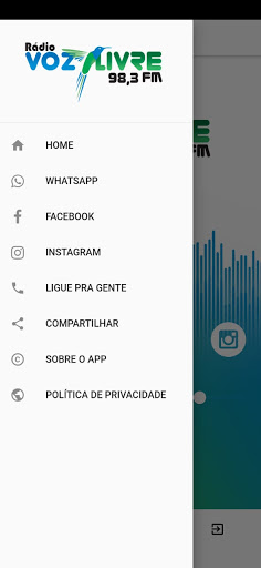 Radio Voz Livre FM Screen 3