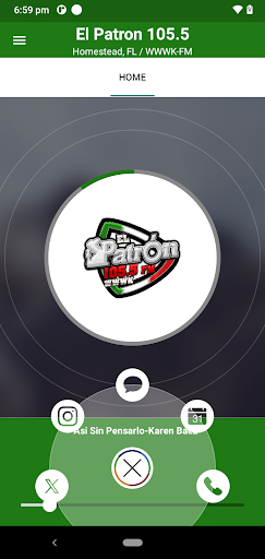 El Patron 105.5 Screen 2