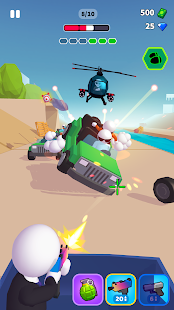 Rage Road - Car Shooting Game Screenshot