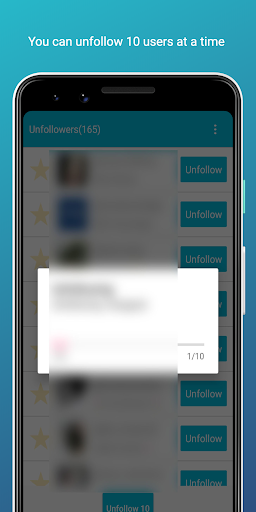 Unfollow Users Plus Screen 2
