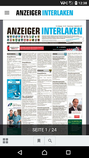 Anzeiger Interlaken Screen 3