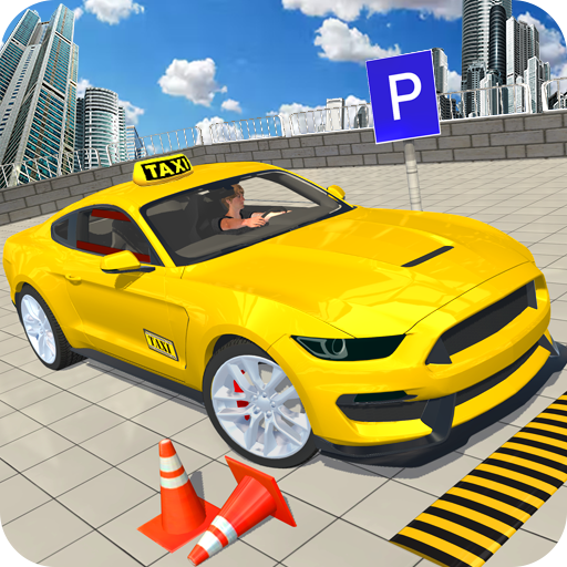 Car Taxi Games Taxi wala Game logo