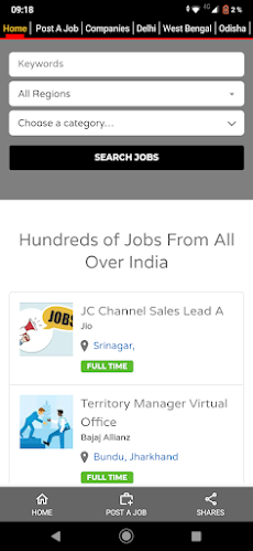 India Job Search Appのおすすめ画像2