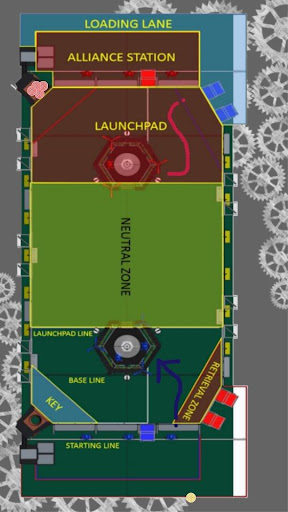 Android application FRC Steamworks Planner screenshort