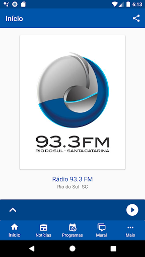 Rádio 93 FM Rio do Sul Screen 2