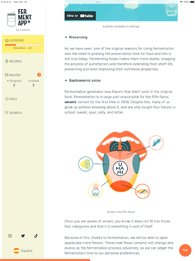 Screenshot of FermentApp