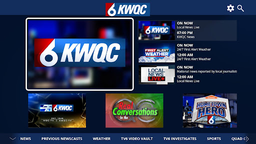 Screenshot of KWQC News | Quad Cities