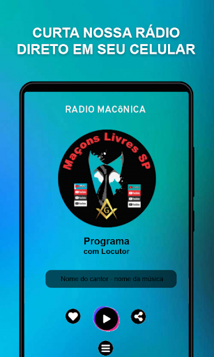 Radio Maçônica Screen 2