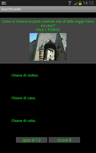 Etruschi Quiz Arte Screen 3