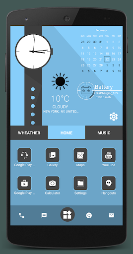 Screenshot of Home Launcher - lock, Hide App