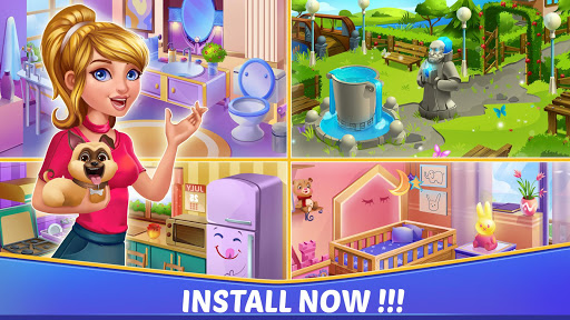 Jeux de maison et design d'intérieur APK MOD – Pièces Illimitées (Astuce) screenshots hack proof 1