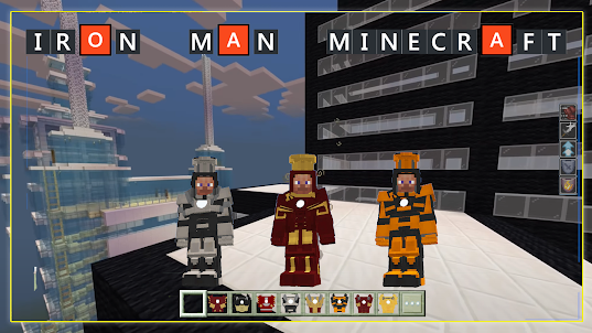 Iron Man Mod for Minecraft
