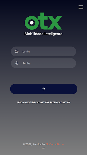 Android application OTX Vans Motorista screenshort