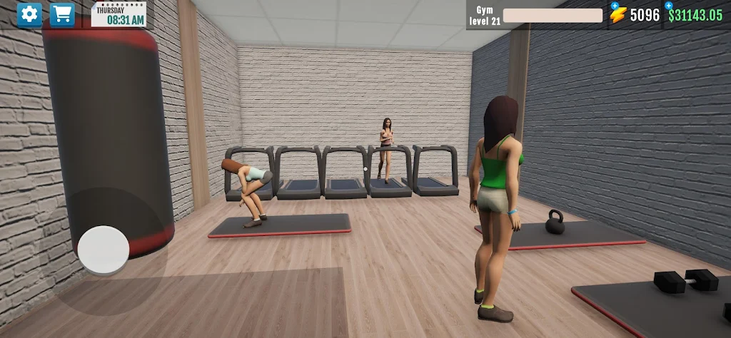 Fitness Gym Simulator Fit 3D MOD APK 02