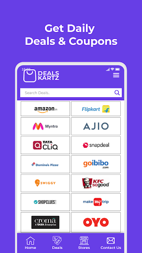 All In One Shopping App Screen 2