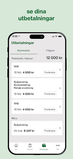 Försäkringskassan Screen 3