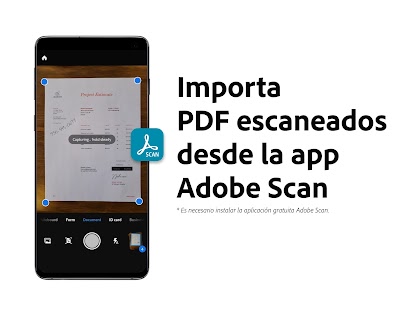 Adobe Acrobat Reader para PDF Screenshot