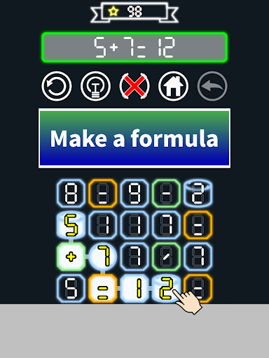 Shikinazori Num&Formula Puzzle Screenshot