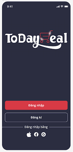 Android application ToDayDeal screenshort