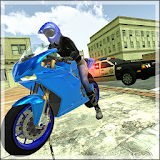 Motorbike vs Cop Car Chase icon