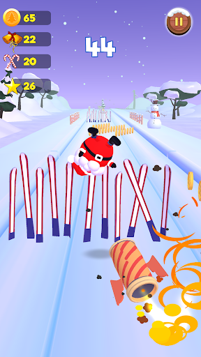Santa Christmas Runner Game Screen 2