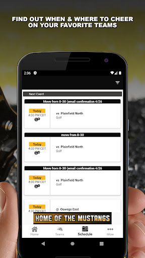 Metea Valley Athletics Screen 2