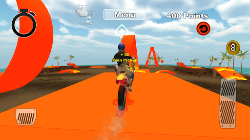 Bike Moto Stunt Racing 3D by K screenshot 13
