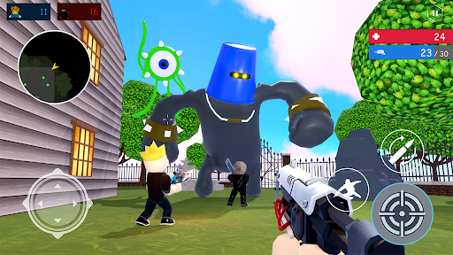 Alphabet Shooter: Survival FPS screenshot 2